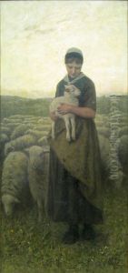 Return of the herd by David Adolph Constanz Artz