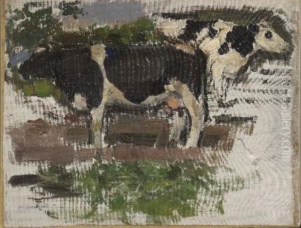 Studie naar twee koeien - view 1