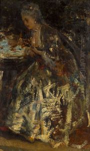 The little marquise by Jacob Maris