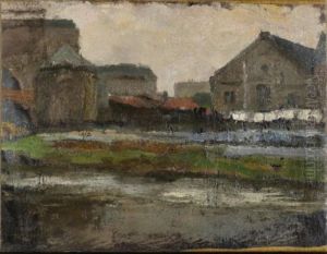 De Boerenwetering by Piet Mondrian
