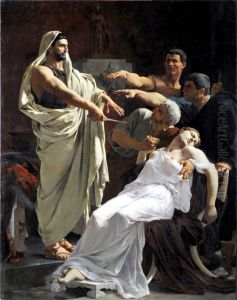Brutus' oath after the death of Lucretius