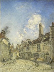 Strasse in Nevers Strasse in Nevers
