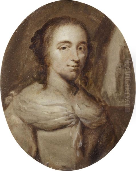 Portretminiatuur van Anna Maria Schuurman (1607-1678) - view 1