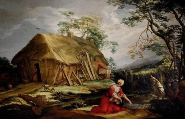Landscape with Latona (Ovid, Metamorphoses) - view 1