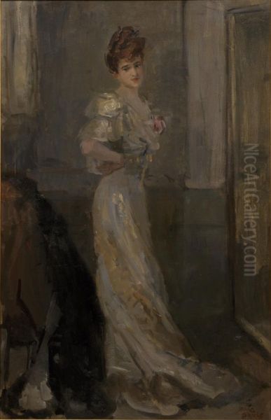 Lady at evening - view 1
