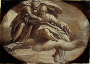 The evangelist Matthew by Anthonie Blocklandt van Montfoort