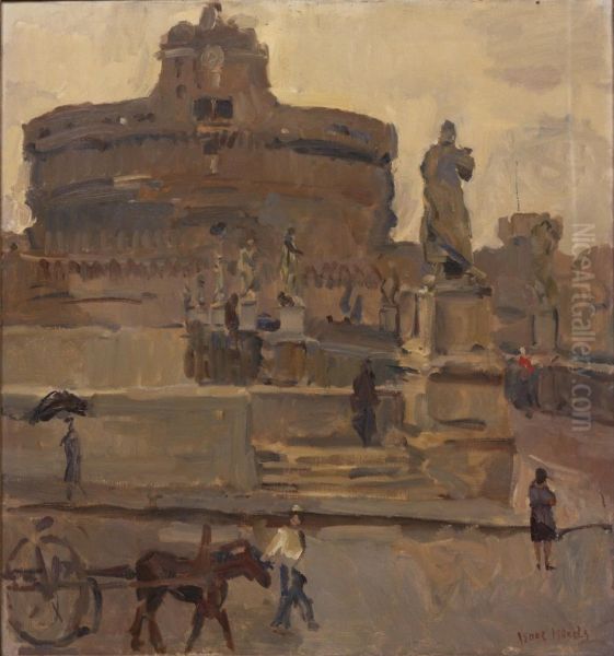 Rome, Castel Sant' Angelo - view 1