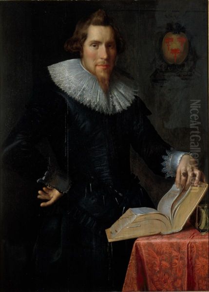 Portrait of Johan Pater, husband of Antonetta Wtewael, daughter of Joachim Wtewael - view 1