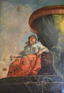 Allegorie de la Justice ou Venise tronant by Francesco Fontebasso