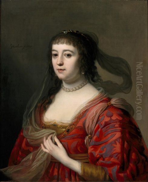 Portret van Amalia van Solms - view 1