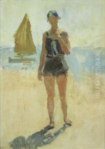 Girl at the Lido