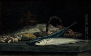 Still-life by Eugene Louis Boudin