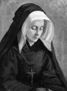 La religieuse by Francois Bonvin