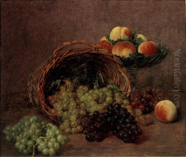 Still Life with Grapes and Peaches - view 1