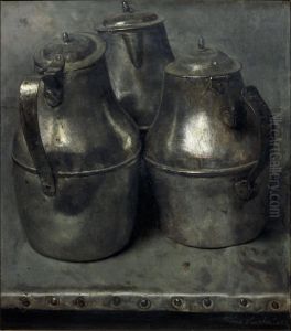 Blikken kannen by Floris Verster