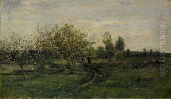 Pommiers en fleurs - view 1