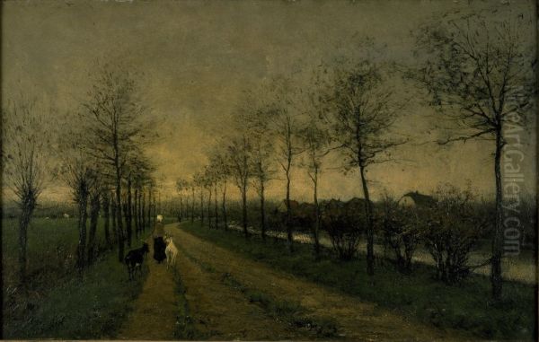 Tegen den avond - view 1