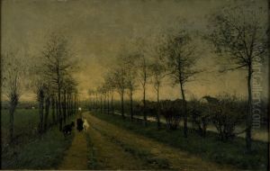 Tegen den avond by Willem Maris