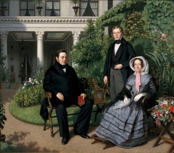 Portrait of the Metelerkamp family - view 1