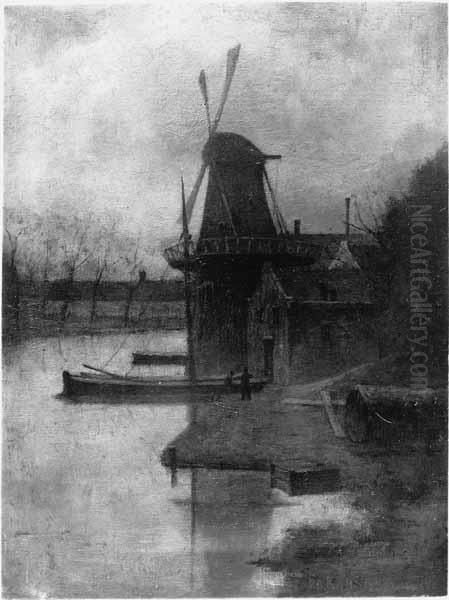 Molen aan het water - view 1