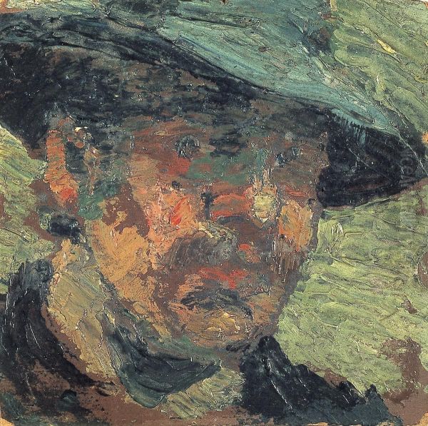 Portret van een man met hoed - view 1