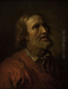 Head of an elderly man by Abraham Bloemaert