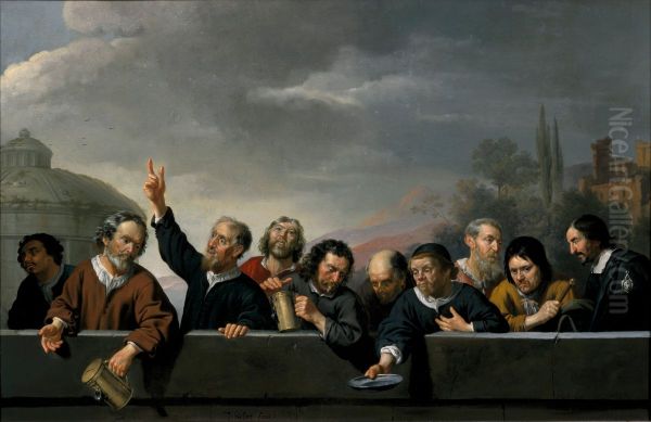 Portraits of the Inhabitants at St Jobsgasthuis in Utrecht - view 1