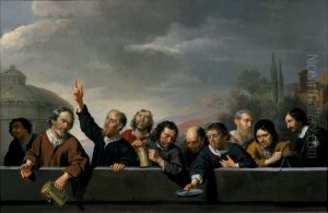 Portraits of the Inhabitants at St Jobsgasthuis in Utrecht by Jan Van Bijlert