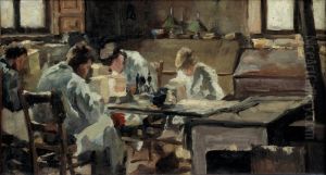 Tegelschilders by Anthon van Rappard