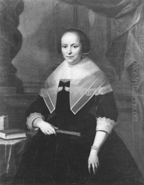 Portrait of Jacoba Lampsins  (....-1667) - view 1