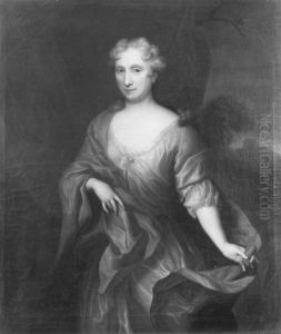 Portrait of Deliana Margaretha Voet van Winssen (1682-1766) by Hendrik van Limborch