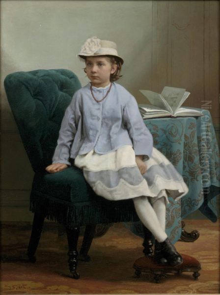 Portret van Joanna Frederike Olga Eugenie van Weede (1859-1867) - view 1