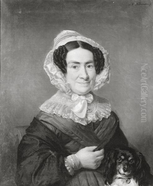 Portret van Maria Henriette van der Muelen (1785-1855), echtgenote van Carel Joseph van der Muelen - view 1