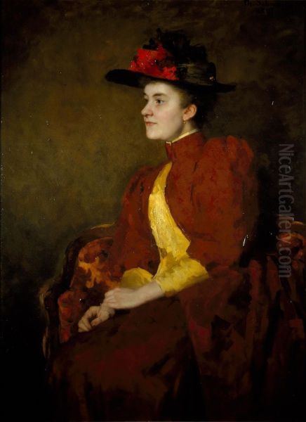 Portret van Henriette Antoinette de Bordes-Van Walre (1870-1938) - view 1