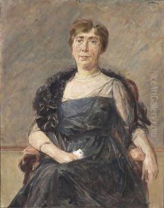 Portrait of Jeanette Cornelia Cockuijt (1883- ) by Max Liebermann