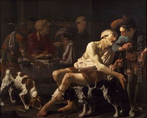The Rich Man and the Poor Lazarus by Hendrick Ter Brugghen