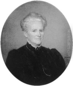 Portret van Albertine Christine Gewin-Van Woensel Kooy