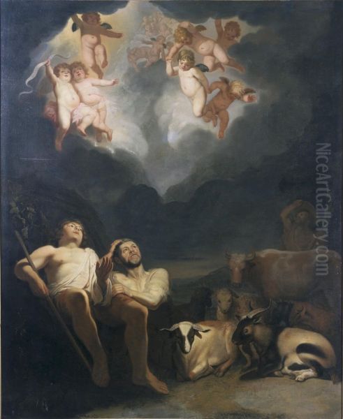 The annunciation to the shepherds - view 1