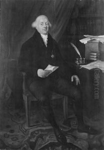 Portrait of Jan Hinlopen (1759-1808) by Johann Baptist Scheffer