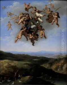 The glorification of St. Catherine of Alexandria The glorification of St. Catherine of Alexandria