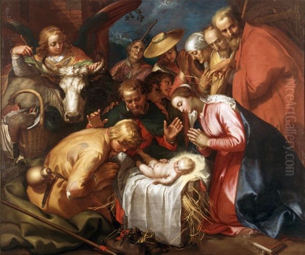 Adoration of the shepherds - view 1