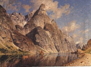 The "Trollfjord" in Lofoten & Vesterllen by Adelsteen Normann