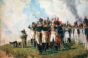 Napoleon near Borodino (1897)Russkij:Napoleon na Borodinskih vysotah (1897)Deutsch:Napoleon bei Borodino (1897) by Vasily Vereshchagin