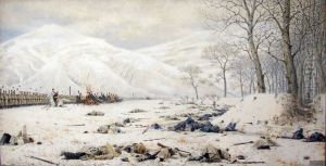 Schlachtfeld am Schipkapass by Vasily Vereshchagin