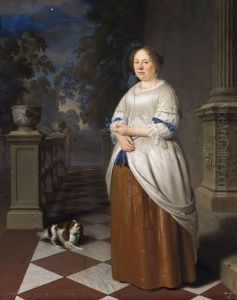Portrait of Anna Splinter, wife of Johan Hulshout (1623-1687) Portrait of Anna Splinter, wife of Johan Hulshout (1623-1687)