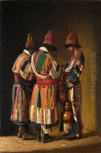 Dervishes in Festive Attire - view 1