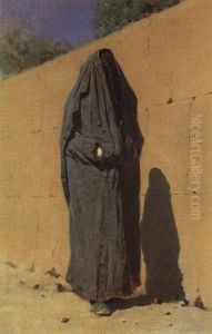 Uzbek woman in Tashkent by Vasily Vereshchagin