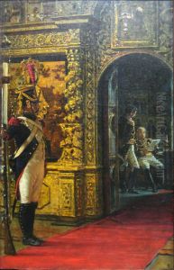 Marshal Davout in Chudov Monastery