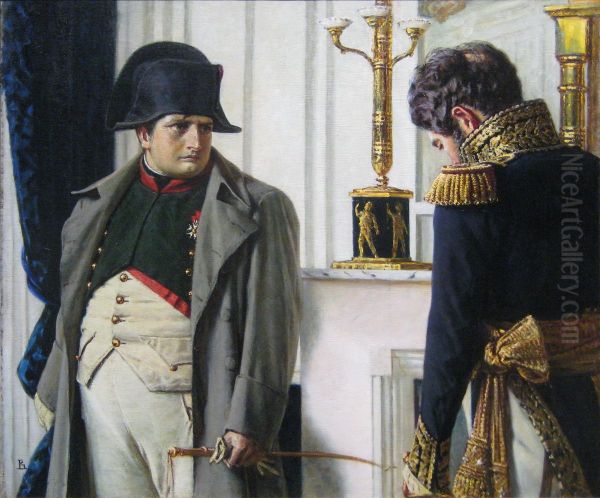 Napoleon and general Lauriston - view 1