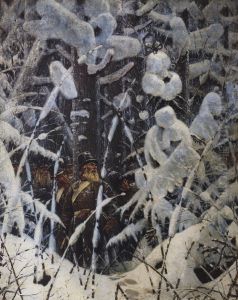 <<Ne zamaj! Daj podojti>> by Vasily Vereshchagin
